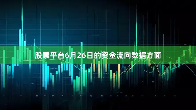 股票平台6月26日的资金流向数据方面