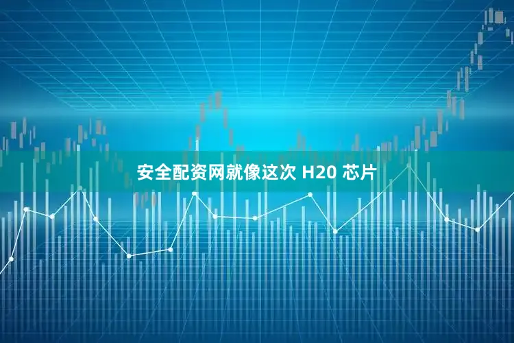 安全配资网就像这次 H20 芯片